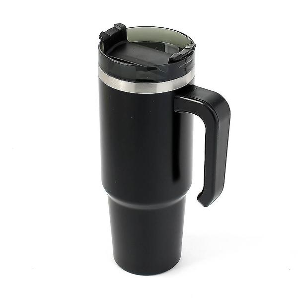  써머원 보온보냉 빨대 텀블러 자동차 보냉컵 블랙
