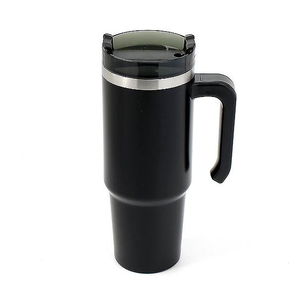  써머원 보온보냉 빨대 텀블러 자동차 보냉컵 블랙
