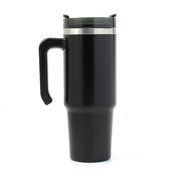  써머원 보온보냉 빨대 텀블러 자동차 보냉컵 블랙