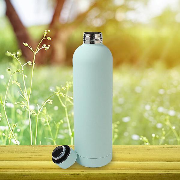  비비드 이중스텐 진공 보온병(750ml) (민트)