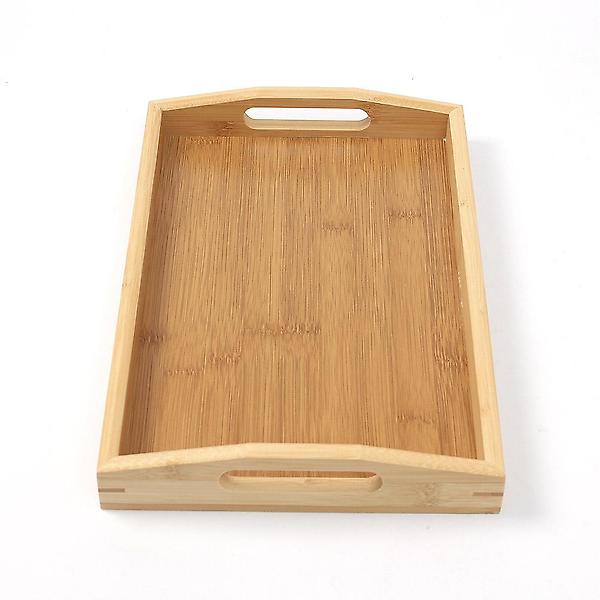  푸드썸 사각 우드 트레이(30x20cm) 홈카페 원목트레이