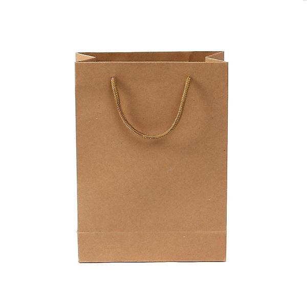 [도매토피아/무지 세로형 쇼핑백 10p(] 무지 세로형 쇼핑백 10p(25x33cm) (브라운) 종이가방