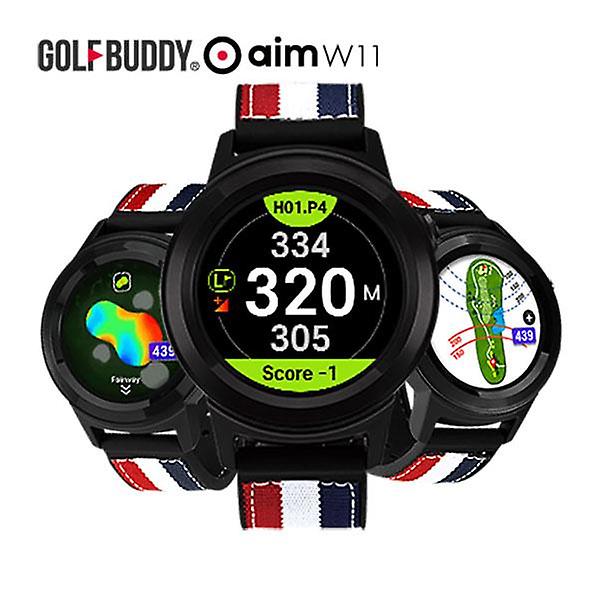 [골프버디/골프버디 21년 신제품 ai] 골프버디 21년 신제품 aim W11 시계형 골프거리측정기 GPS