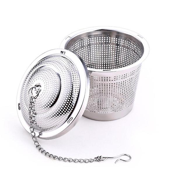  쿠킹스 스텐 차거름망(6.5cm)(원통) / 스텐 다시망