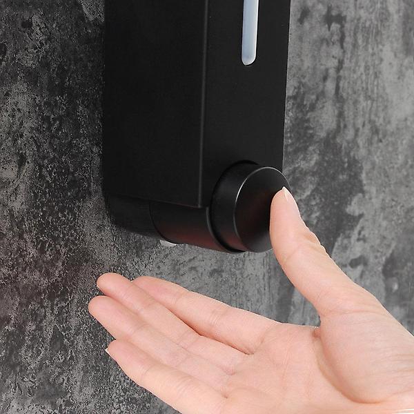  클린존 벽걸이 물비누 디스펜서 1구 욕실 주방세제통