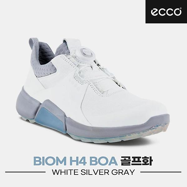  [에코코리아정품]2022 에코 바이옴 보아 H4 골프화 [108213-59021][화이트/실버그레이][여성용]
