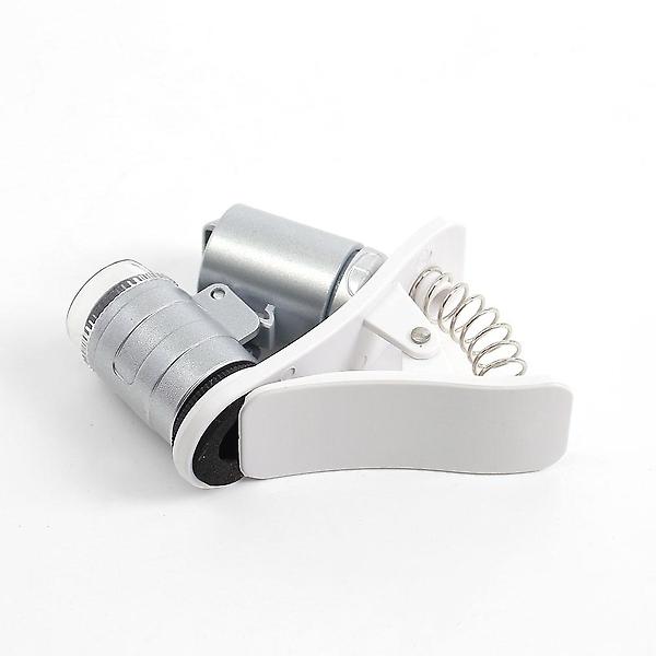  60배율 UV+LED 스마트폰 현미경 스마트폰렌즈