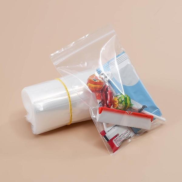  튼튼한 PE 지퍼백 200p세트(12x17cm) 소분 포장 비닐
