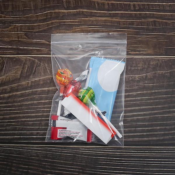  튼튼한 PE 지퍼백 200p세트(12x17cm) 소분 포장 비닐