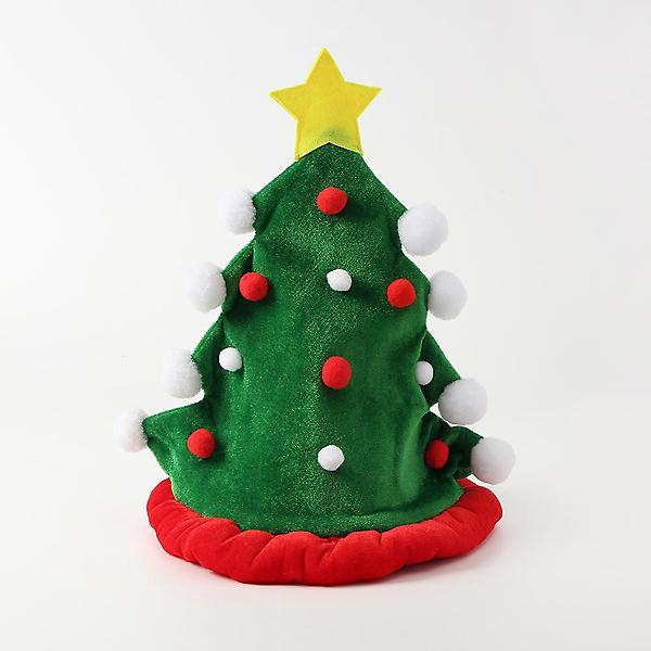  크리스마스 방울 트리모자 연말 홈파티 산타 꼬깔모자