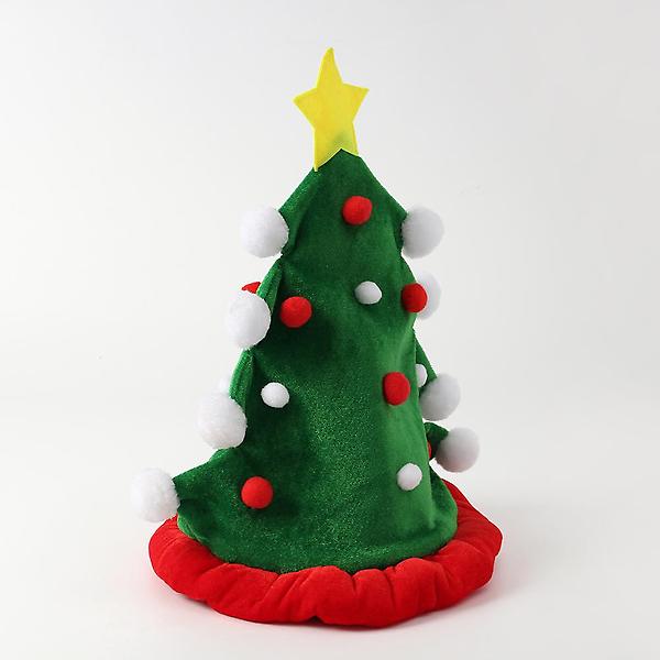  크리스마스 방울 트리모자 연말 홈파티 산타 꼬깔모자