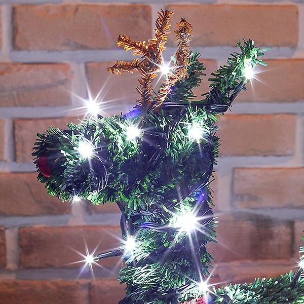 [도매토피아/LED 40cm 루돌프 사슴] LED 40cm 루돌프 사슴장식/크리스마스인테리어장식