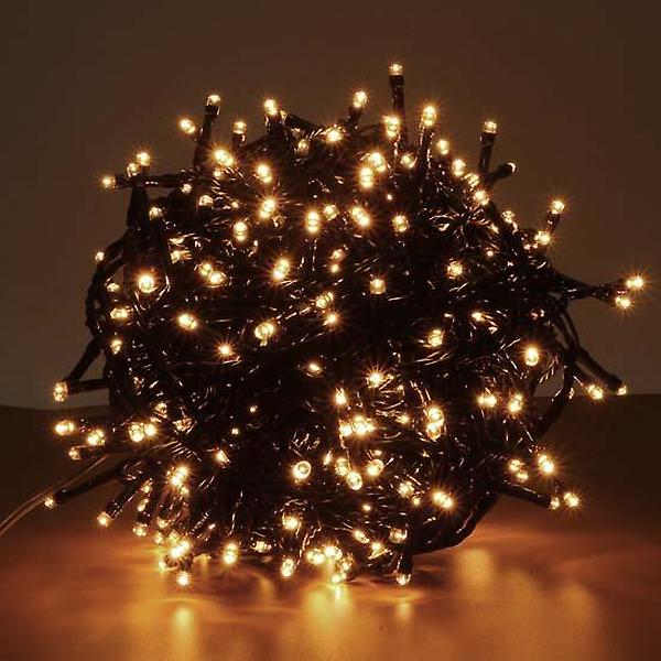  [은하수]300구 녹색선 LED 웜색 지니전구(30M) (점멸)