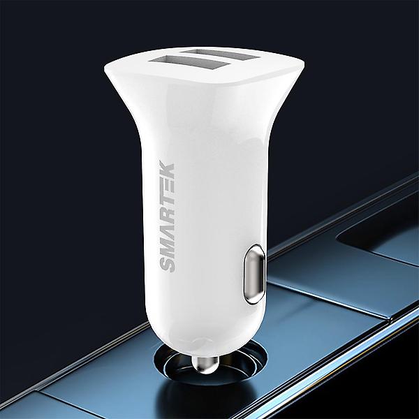  스마텍 차량용 5V USB 2포트 시거잭 충전기 SCC-5+
