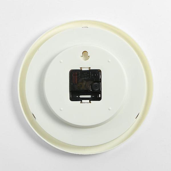  아날로그 온습도측정 벽시계 개업 집들이 심플벽시계