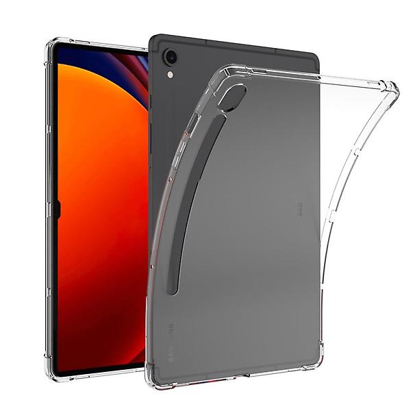 [하푼/HK-00001] 갤럭시탭 S9FE플러스 X610 에어슬림 투명 젤리 케이스