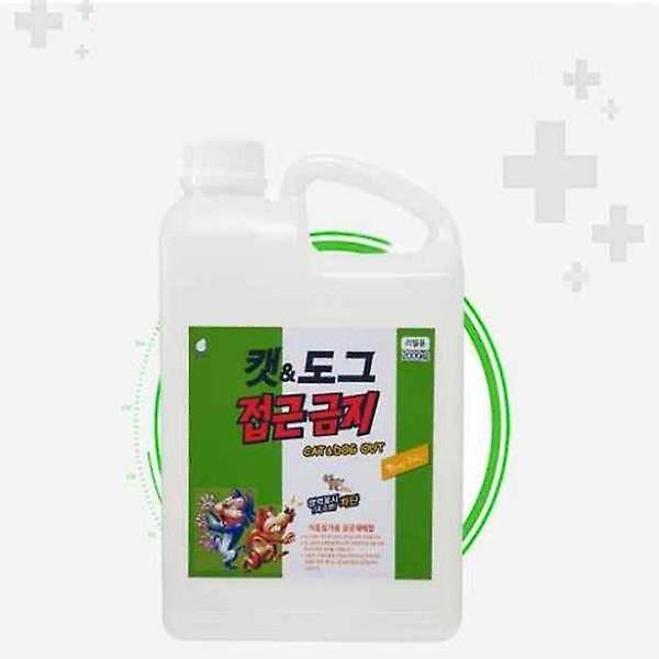  고양이 접근금지 리필용2000ml 길고양이스프레이차단
