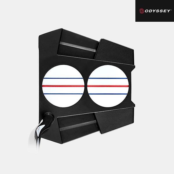  [캘러웨이코리아]2022 오디세이 투볼 일레븐 트리플트랙 DB 퍼터[남여공용][말렛][ODYSSEY SIV/BLK GRIP]