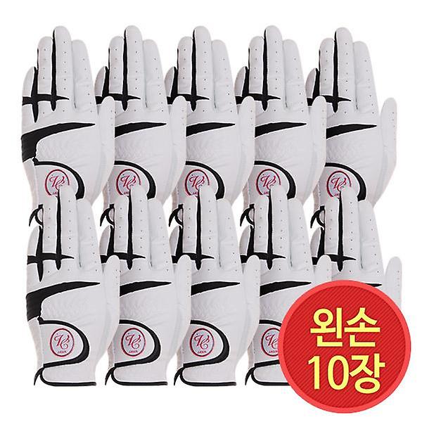  리카타 반양피 남성 골프장갑 10장 1세트/반양피장갑