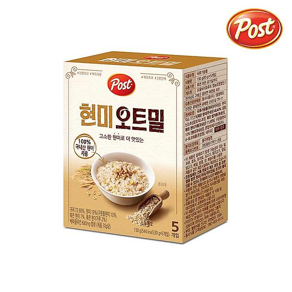  동서 포스트 현미 오트밀 아침식사 시리얼 150g