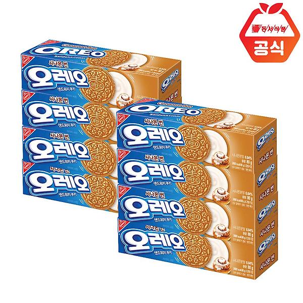  동서 오레오 시나몬번80g 8개
