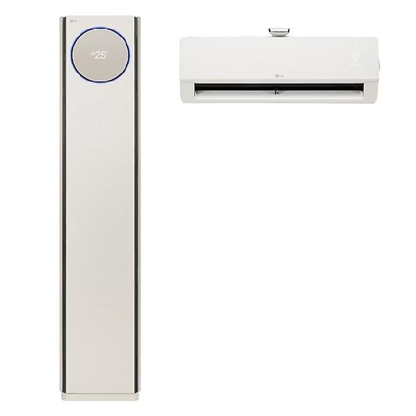 [LG전자/FQ18EN9BE2M] LG 오브제 휘센 타워1 9시리즈 매립환경 멀티형 2in1에어컨 전국기본설치비 포함