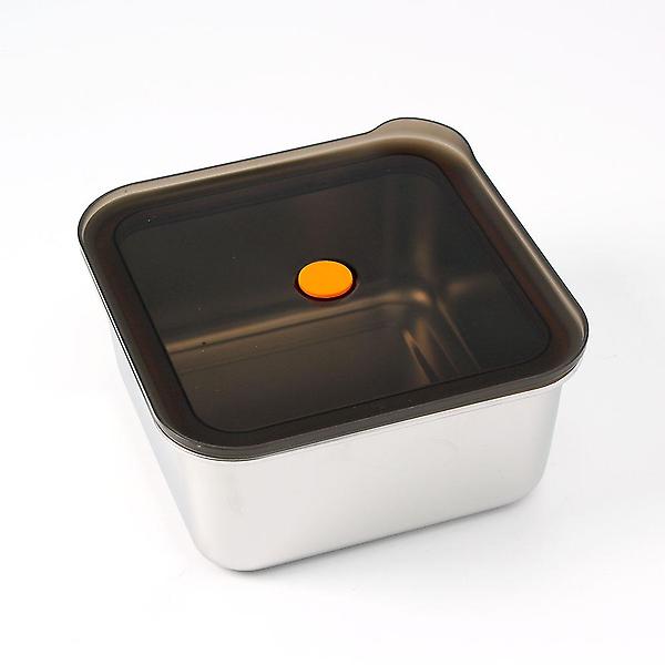  [온프레시] 락킹 정사각 스텐 밀폐용기 2.6L 반찬통