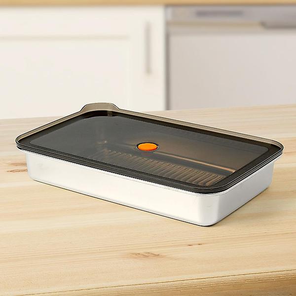  [온프레시] 락킹 밧드 스텐 밀폐용기 냉동보관 반찬통