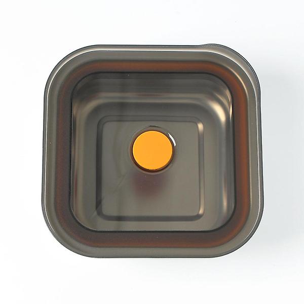  [온프레시] 락킹 정사각 스텐 밀폐용기 납작 반찬통