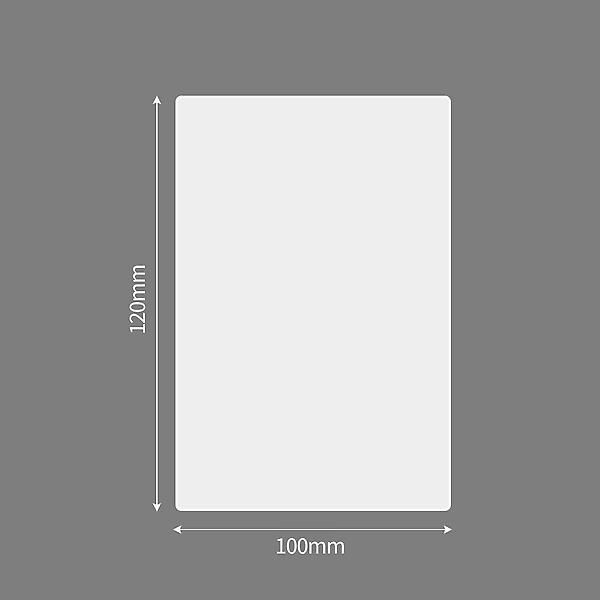  바코드 감열 롤라벨 400매 100x120mm 산업 라벨스티커