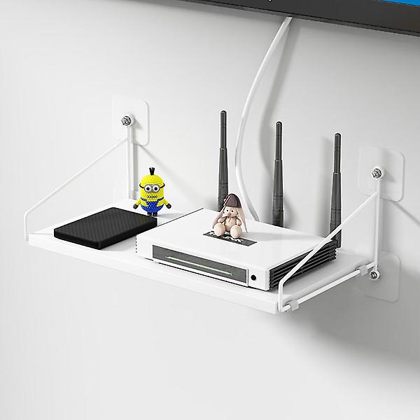  벽고정 공유기 셋톱박스 선반(40cm) Wifi공유기거치대