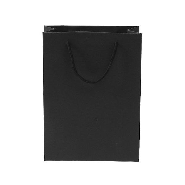  무지 세로형 쇼핑백 10p(20x28cm) (블랙) 쇼핑봉투