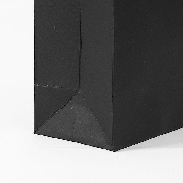  무지 세로형 쇼핑백 10p(25x33cm) (블랙) 종이쇼핑백