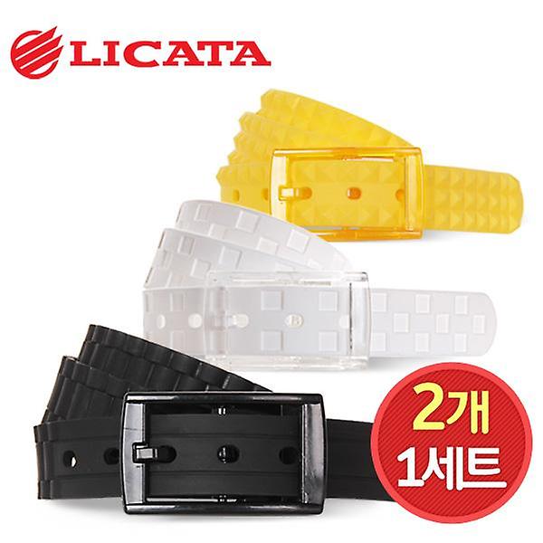 [리카타/MW-00001] 전시상품 2개1세트/리카타 LIGHT SL 실리콘 골프벨트