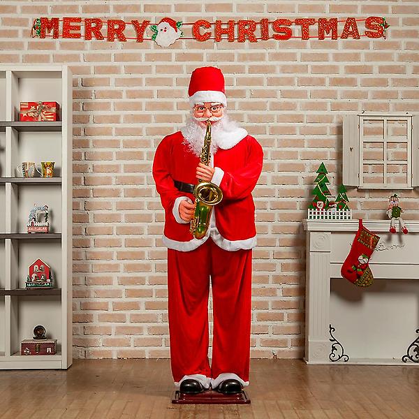[도매토피아/180cm 색소폰 대형 산타] 180cm 색소폰 대형 산타클로스/크리스마스 대형산타
