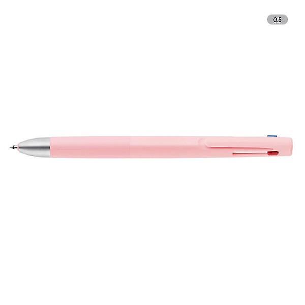 [오피스큐/OQ-00001] 제브라 블렌 3색 0 5mm 핑크