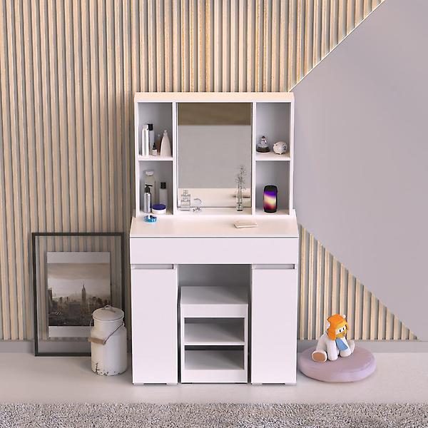  아이앤 제논 800 수납 화장대+의자 세트 AP