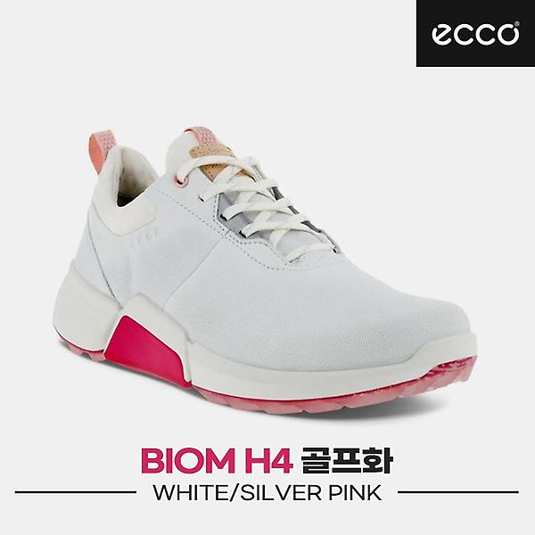  [에코코리아정품]2022 에코 바이옴(BIOM) H4 골프화[화이트/실버핑크][108203-59044][여성용]