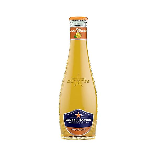[산펠레그리노/KOKO00001] 산펠레그리노 탄산음료 아란시아타 오렌지 200ml 병 24개 1박스