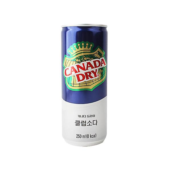 [캐나다드라이/KOKO00001] 캐나다드라이 클럽소다 250ml 캔 30개 1박스 탄산음료