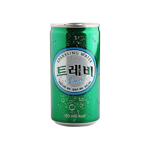 트레비 플레인 탄산수 190ml 캔 30개 1박스