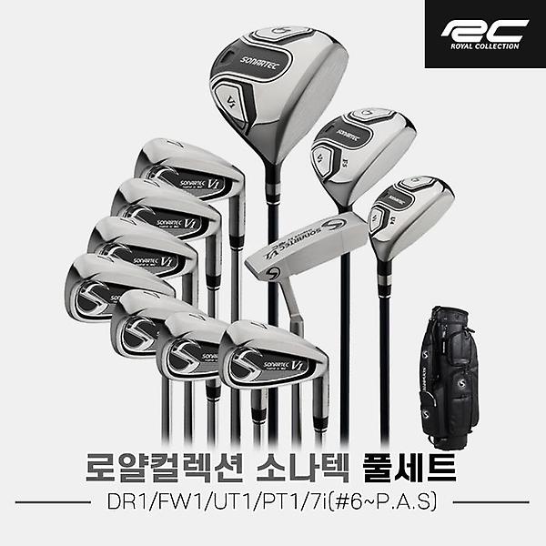 [로얄컬렉션정품]2023 로얄컬렉션 소나텍 카본 풀세트[남성용][11pc/7i/#6~SW][캐디백포함]