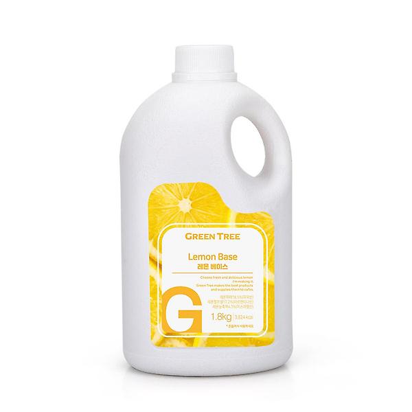 [그린트리/KOKO00001] 그린트리 레몬 베이스(1.8kg) 카페 스무디 에이드 재료