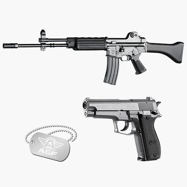 [아카데미과학/PM-00001] K2 소총 와 K5 권총 대한민국 국군 스페셜 세트
