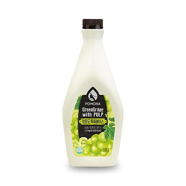  포모나 청포도 톡톡베이스 1.2kg 스무디 에이드