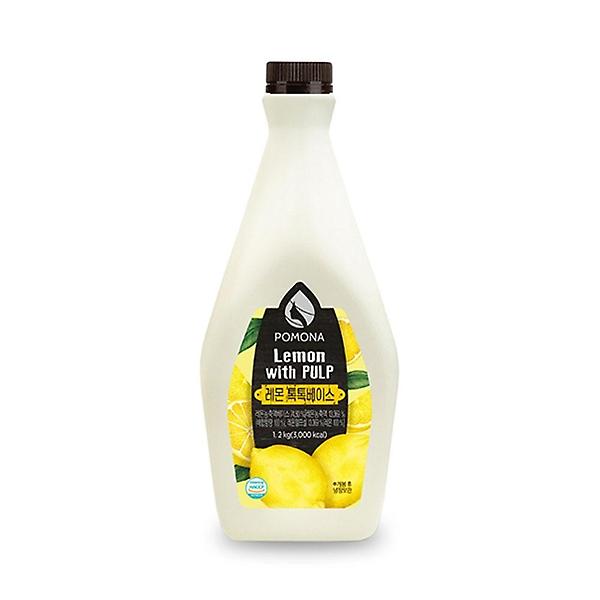 [포모나/KOKO00001] 포모나 레몬 톡톡베이스 1.2kg 스무디 에이드