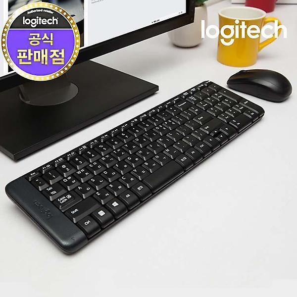 [로지텍/PINE001] [로지텍 코리아]로지텍 MK220 무선 키보드 마우스세트