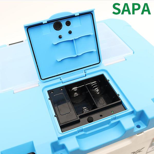  싸파 기포기 내장형 아이스박스 19L SIC-Y019HE 낚시