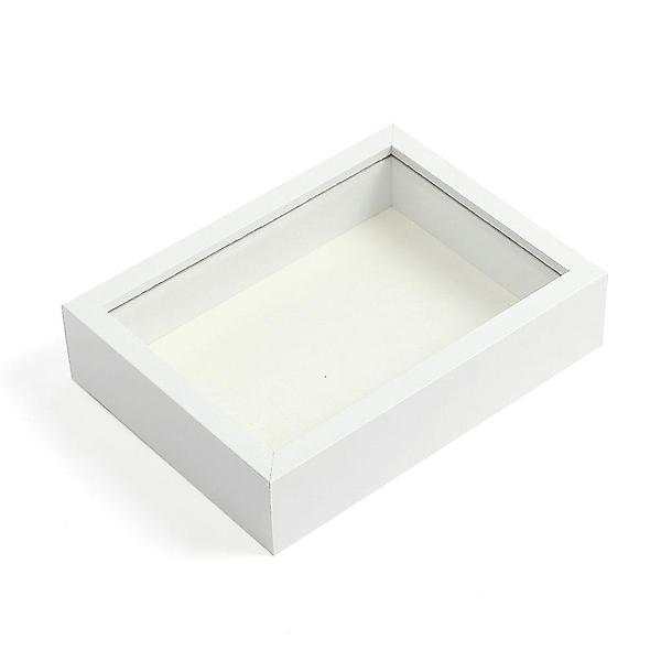  아트공간 3D 입체 관액자(5x7) (화이트)
