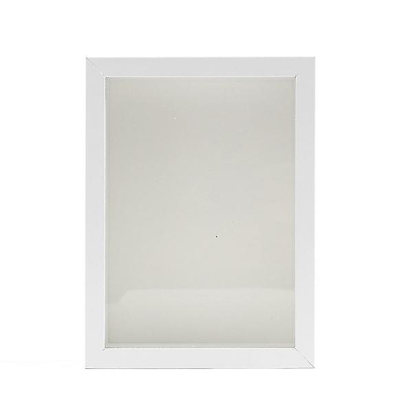 아트공간 3D 입체 관액자(5x7) (화이트)